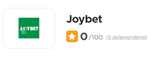 Joybet Şikayet