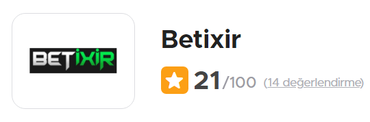 Betixir Şikayet